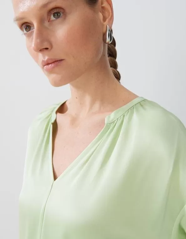 Blusenshirt Kalista Loose Aus Material Mix>SOMEDAY Store