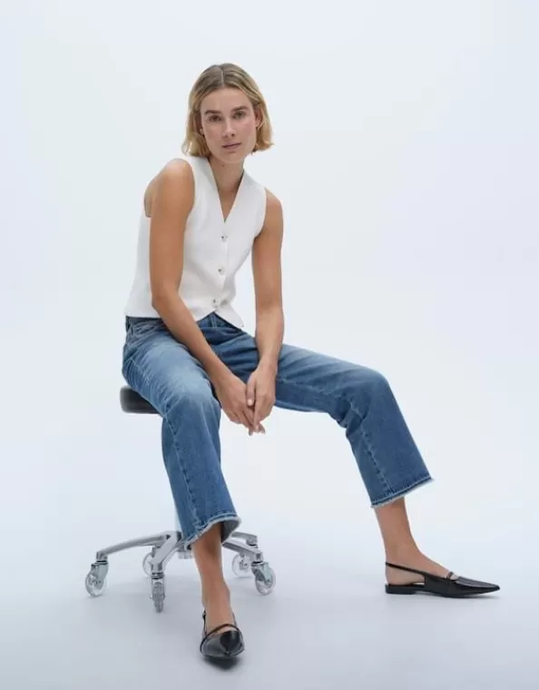 Boyfriend Jeans Lani Twist Mid Rise Aus Bci Cotton Mix>OPUS Fashion Sale