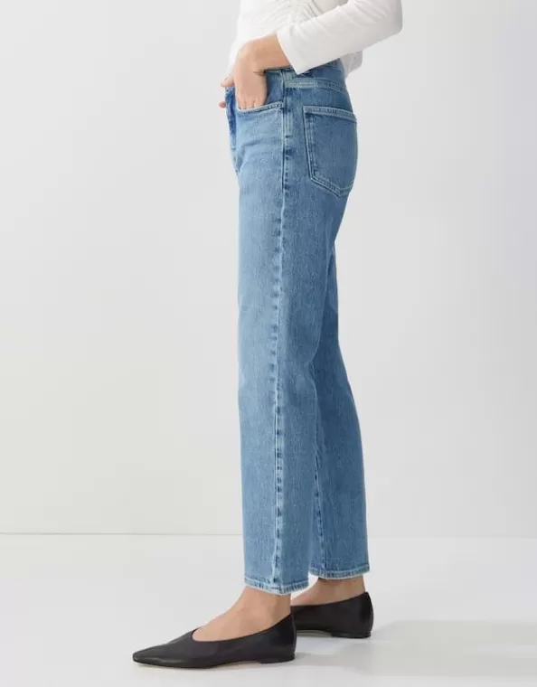 Cropped Flared Jeans Ciflare Mid Rise Aus Bci Cotton Mix>SOMEDAY Fashion