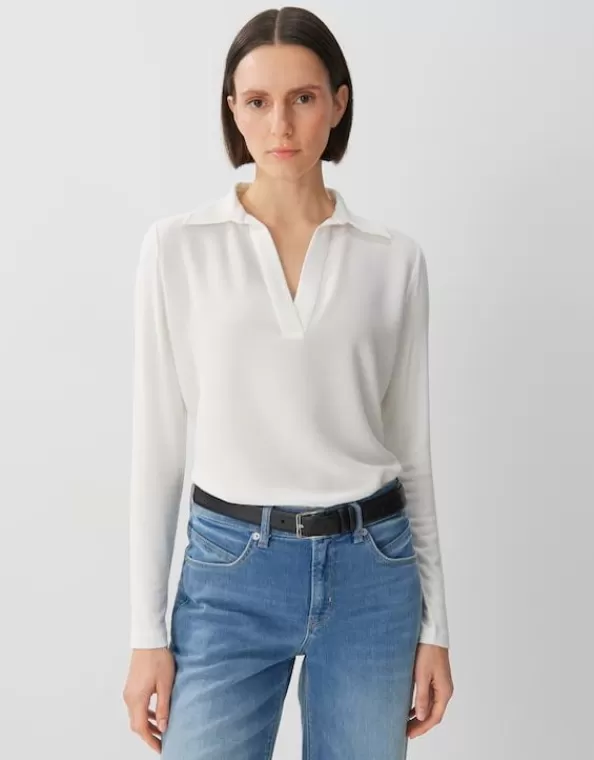 Langarmshirt Kuki Texture Mit Kragen>SOMEDAY Online