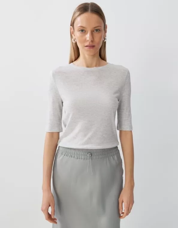 Leichtes Rippshirt Kenise Slim Aus Tencel>SOMEDAY Best