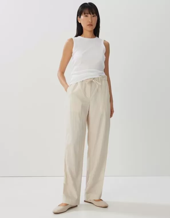 Lssige Hose Capara Wide Aus Strukturiertem Viskose Mix>SOMEDAY Discount