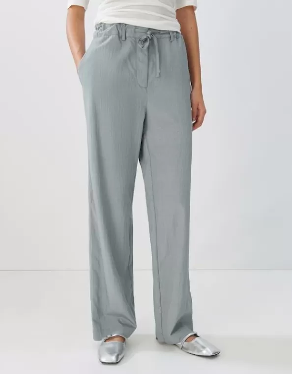 Lssige Hose Capara Wide Aus Strukturiertem Viskose Mix>SOMEDAY Store