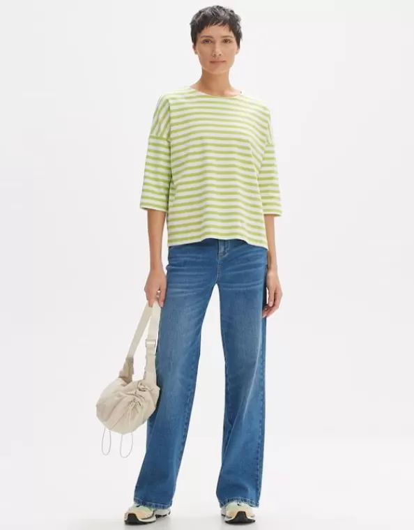 Oversize Shirt Seifen Bold Stripe Aus Bci Cotton Mix>OPUS Fashion New