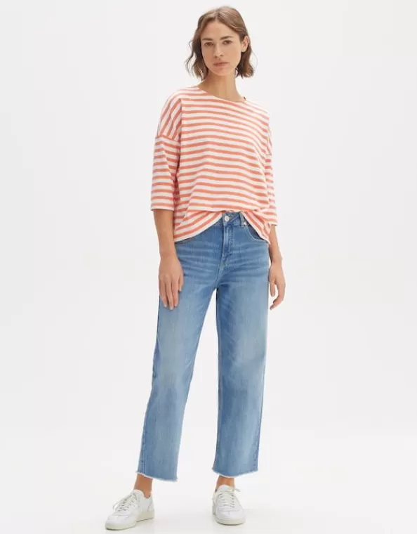 Oversize Shirt Seifen Bold Stripe Aus Bci Cotton Mix>OPUS Fashion Discount