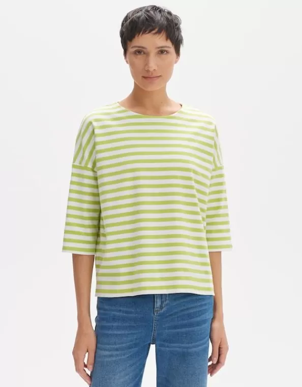 Oversize Shirt Seifen Bold Stripe Aus Bci Cotton Mix>OPUS Fashion New