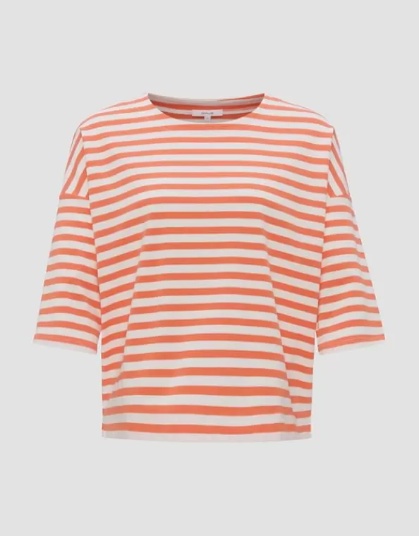 Oversize Shirt Seifen Bold Stripe Aus Bci Cotton Mix>OPUS Fashion Discount