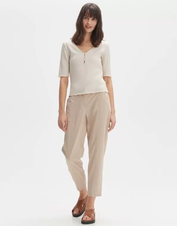 Rippshirt Sonki Slim Aus Nachhaltigem Baumwoll Mix>OPUS Fashion New