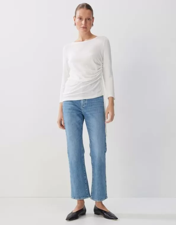 Shirt Kajah Slim Mit Raffung>SOMEDAY Store