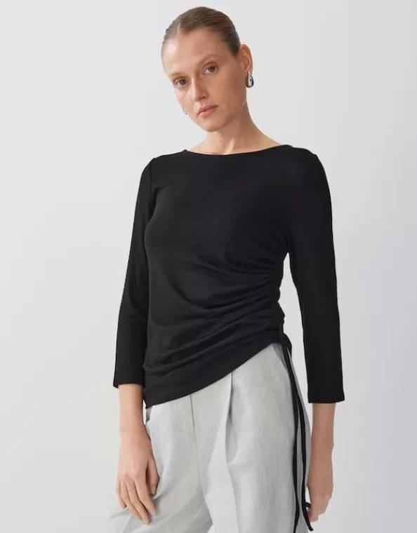 Shirt Kajah Slim Mit Raffung>SOMEDAY Outlet