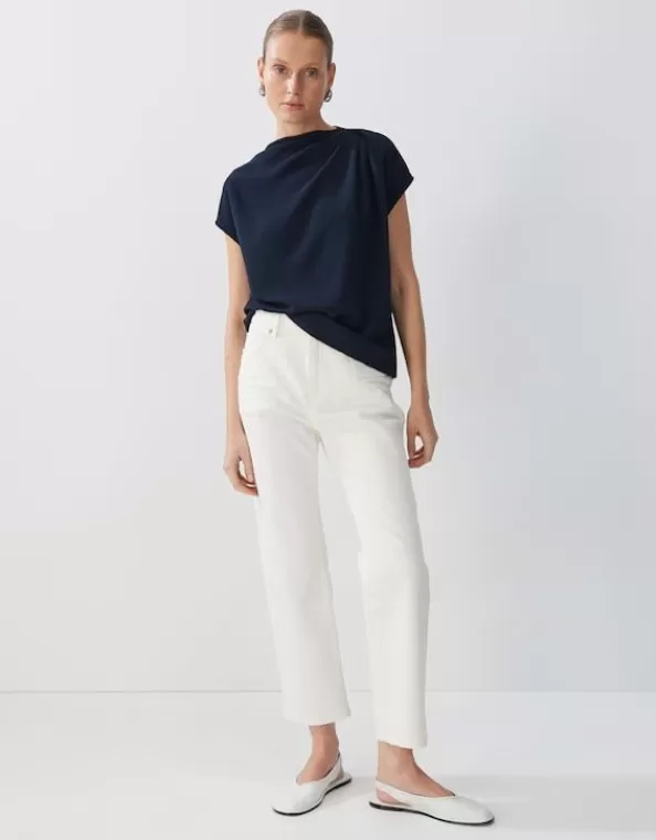 Shirt Kylee Loose Aus Material Mix>SOMEDAY Online