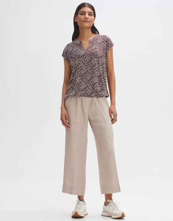 Shirt Sandeo Shadow Regular Aus Ecovero Viskose Mix>OPUS Fashion Fashion