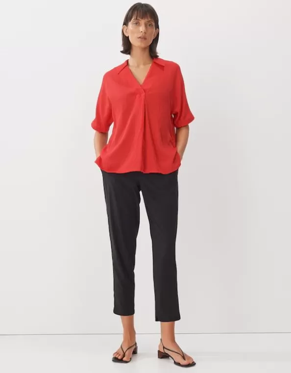 Shirtbluse Zerike Loose Aus Strukturiertem Viskose Mix>SOMEDAY Flash Sale