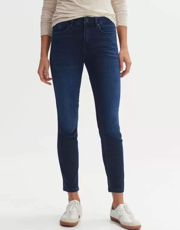 Skinny Jeans Elma Midnight Mid Rise Aus Stretchigem Baumwoll Mix>OPUS Fashion Store