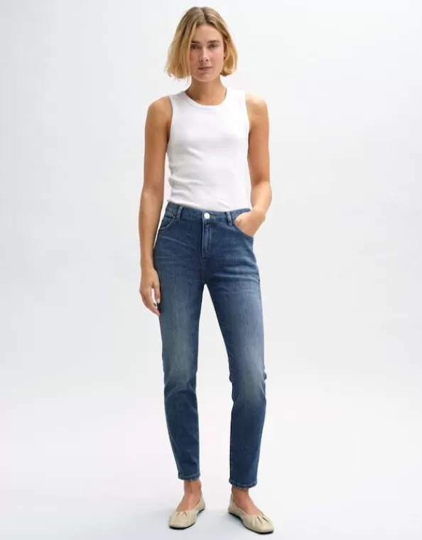 Slim Jeans Evita Mid Rise Aus Stretchigem Bci Cotton Mix>OPUS Fashion Sale