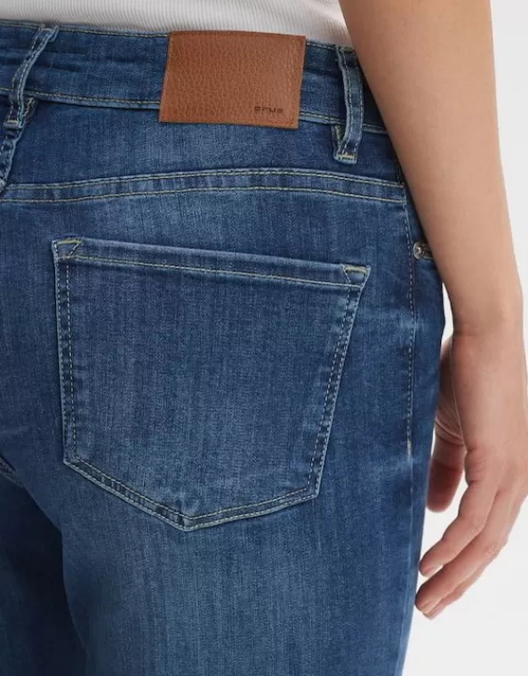 Straight Jeans Ebbi Mid Rise Aus Stretchigem Bci Cotton Mix>OPUS Fashion Online