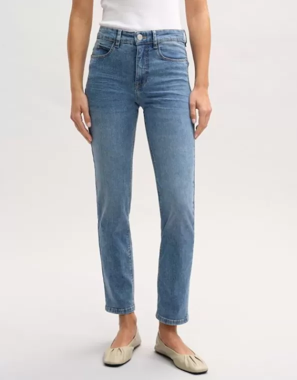 Straight Jeans Ebbi Mid Rise Aus Stretchigem Bci Cotton Mix>OPUS Fashion Online