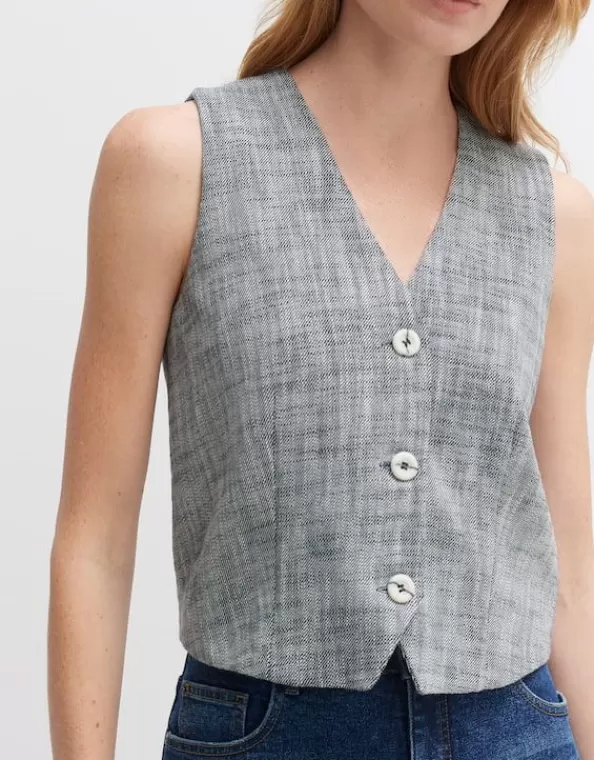 strukturierte_weste_wanjo_slim_aus_twill_3-1.webp Strukturierte Weste Wanjo Slim Aus Twill>OPUS Fashion Online