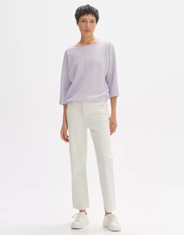 Strukturiertes Shirt Semilia Loose Aus Viskose Mix>OPUS Fashion New