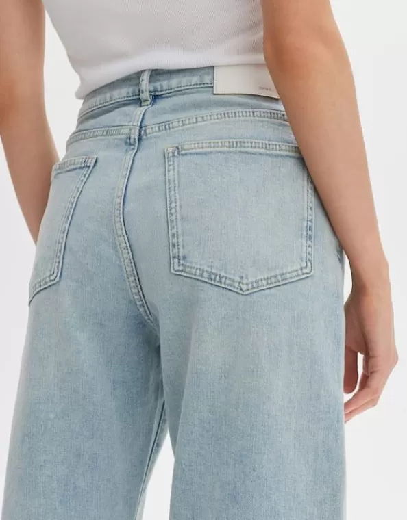 Wide Cropped Jeans Momito Fresh Aus Stretchigem Bci Cotton Mix>OPUS Fashion Shop