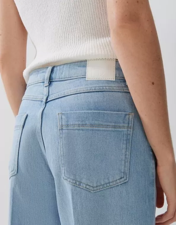 Wide Leg Jeans Cellma Mid Rise Aus Elastischem Bci Cotton Mix>SOMEDAY Online