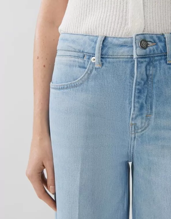 Wide Leg Jeans Cellma Mid Rise Aus Elastischem Bci Cotton Mix>SOMEDAY Online