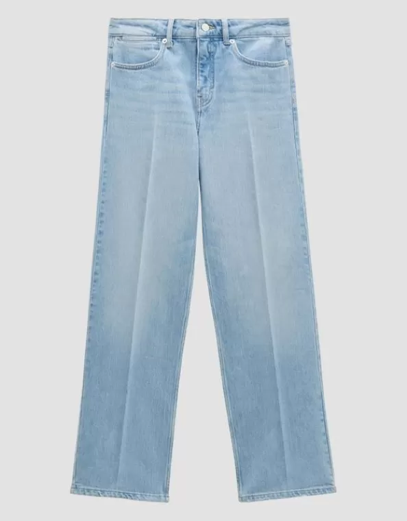 Wide Leg Jeans Cellma Mid Rise Aus Elastischem Bci Cotton Mix>SOMEDAY Online