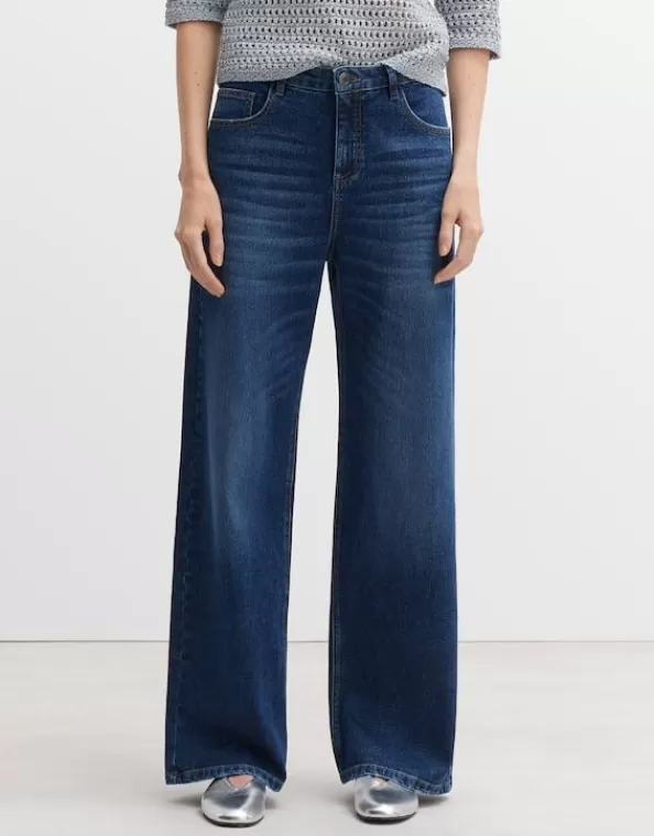 Wide Leg Jeans Marli High Rise Aus Stretchigem Bci Cotton Mix>OPUS Fashion Best Sale
