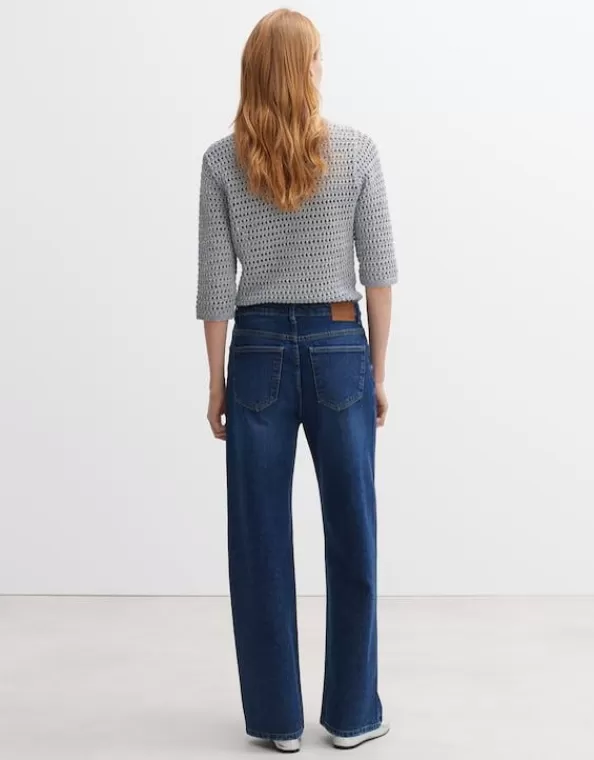 Wide Leg Jeans Marli High Rise Aus Stretchigem Bci Cotton Mix>OPUS Fashion Best Sale