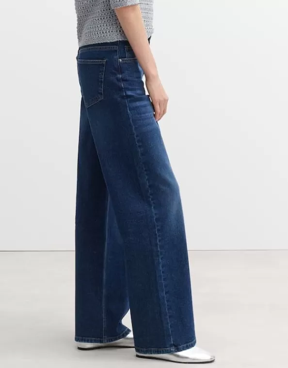 Wide Leg Jeans Marli High Rise Aus Stretchigem Bci Cotton Mix>OPUS Fashion Best Sale