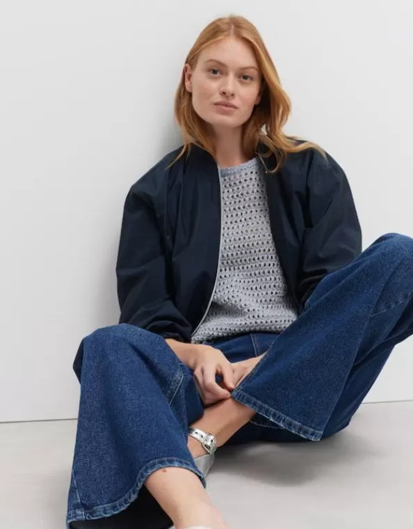 Wide Leg Jeans Marli High Rise Aus Stretchigem Bci Cotton Mix>OPUS Fashion Best Sale